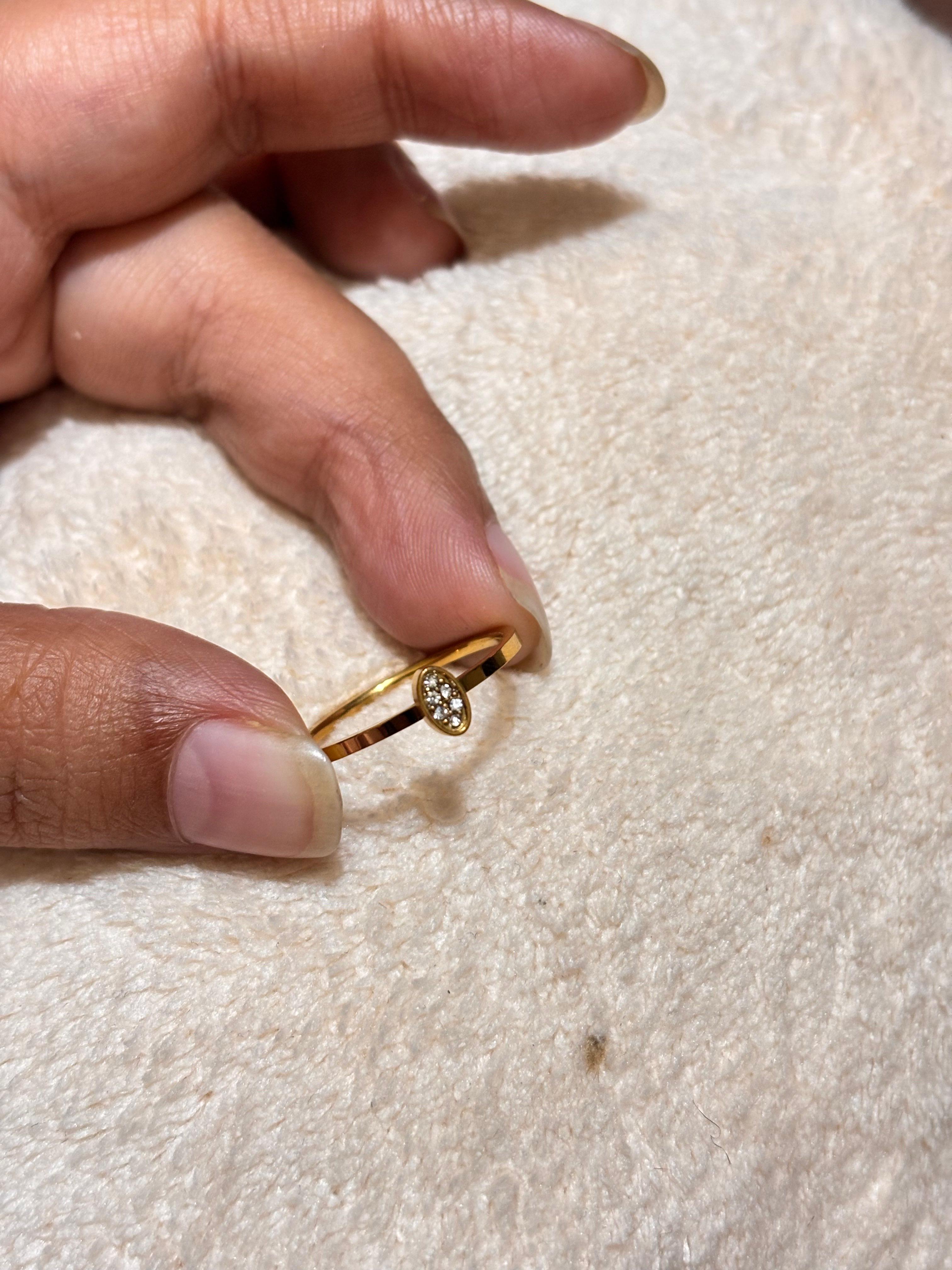 Oval  shape ring - Thumbnail 2