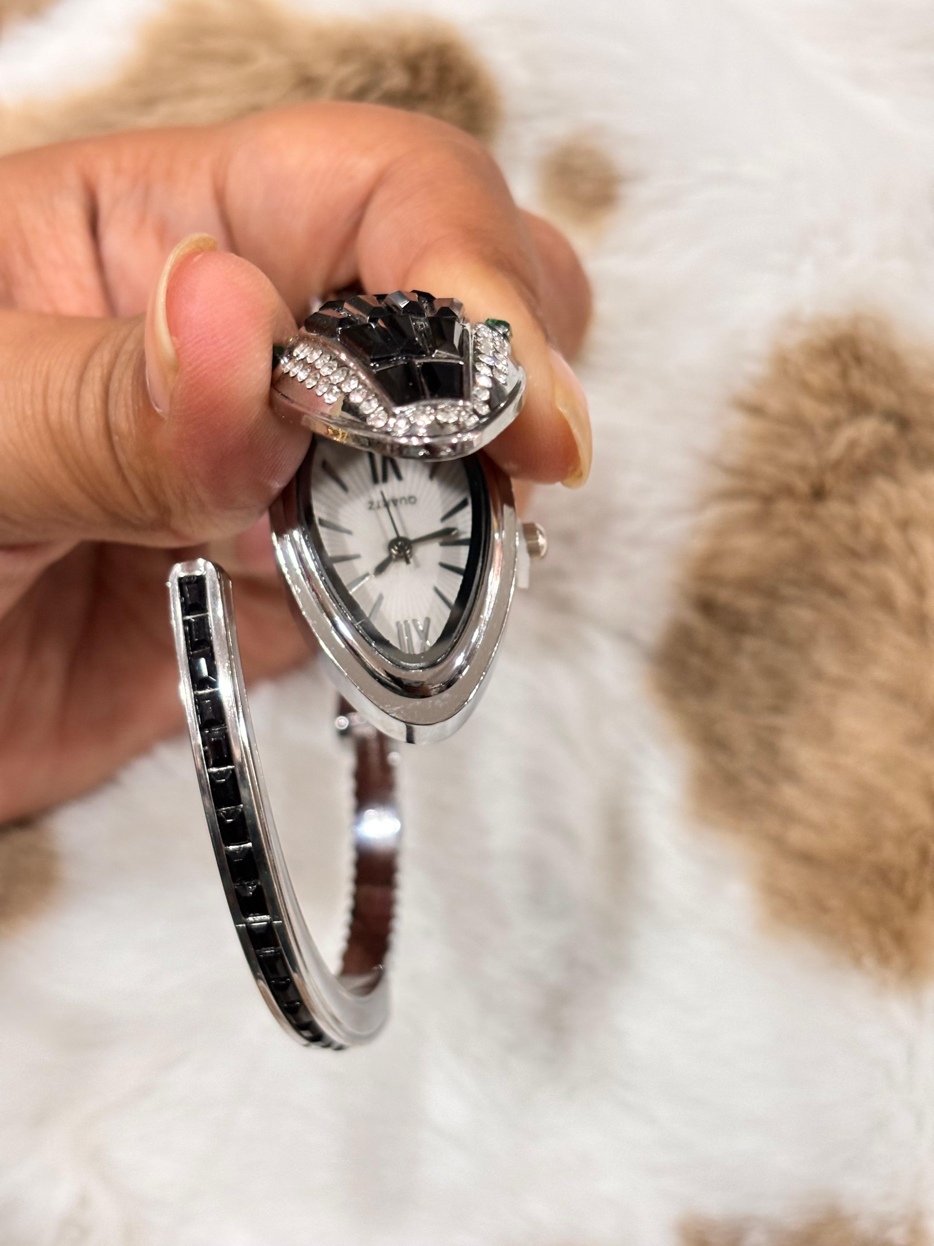 BLACK BEAUTY SNAKE WATCH - Image 1