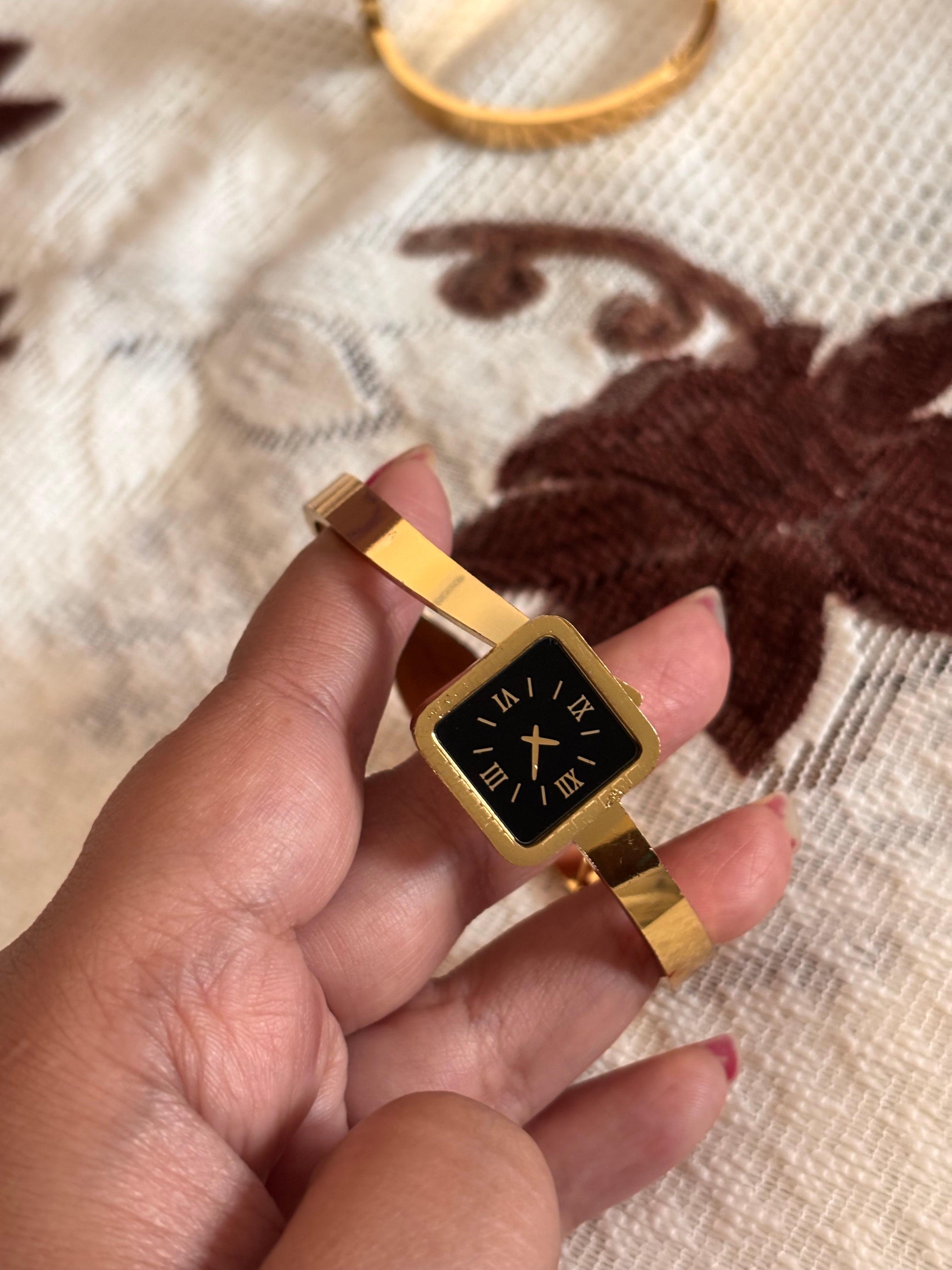 Square watch kada - Image 1